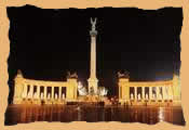 Hero's Square - Source: Tourism Office of Budapest